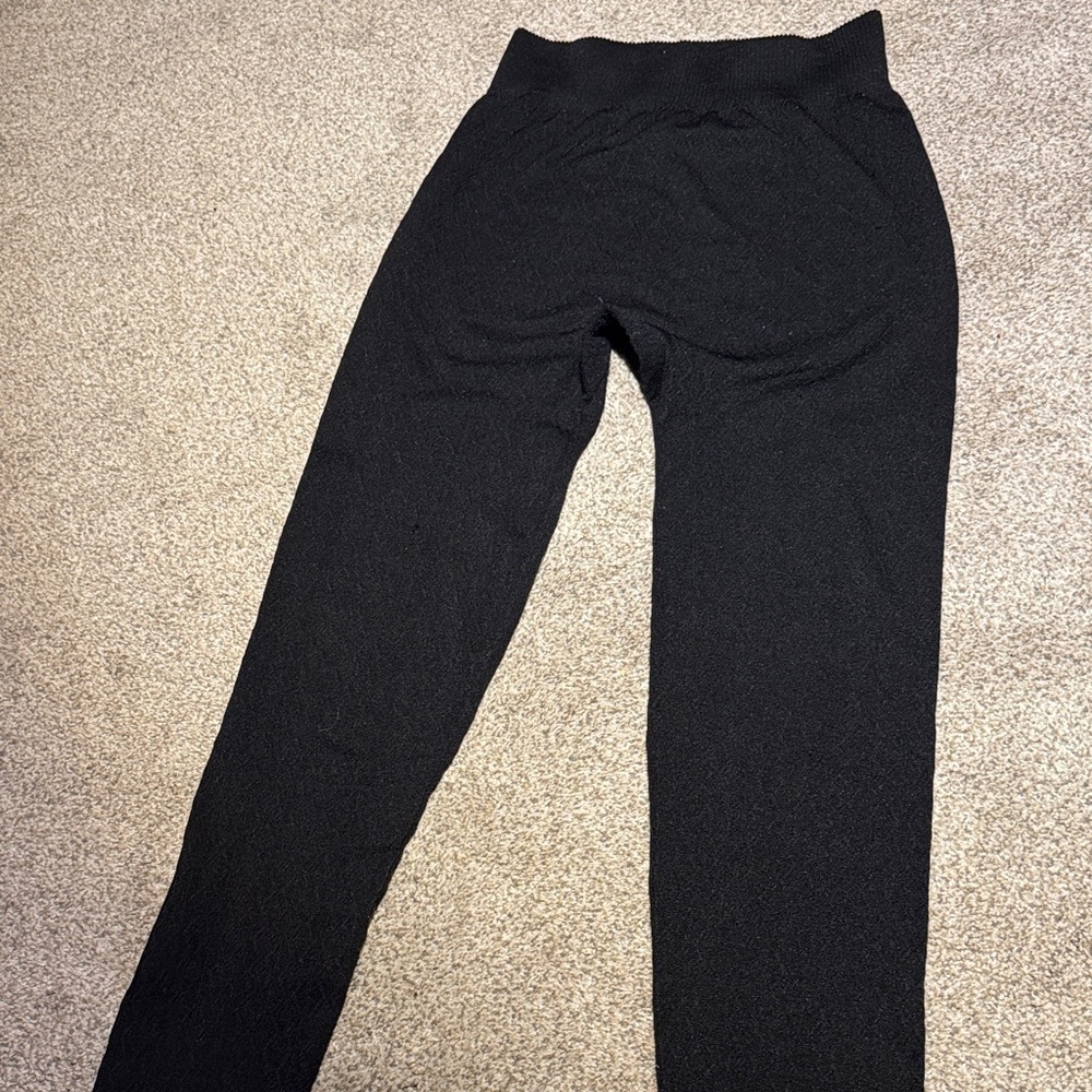 Elegant Black High-Waisted Pants